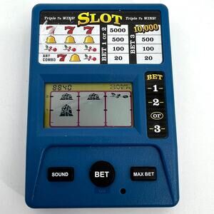 Vintage Triple 7s Slot Handheld Game **Works**